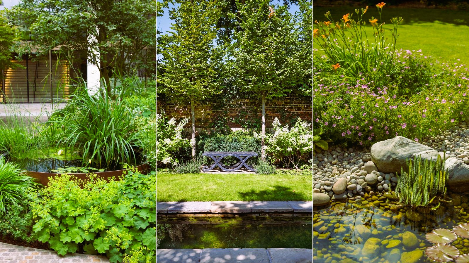 Water Elements in the Garden