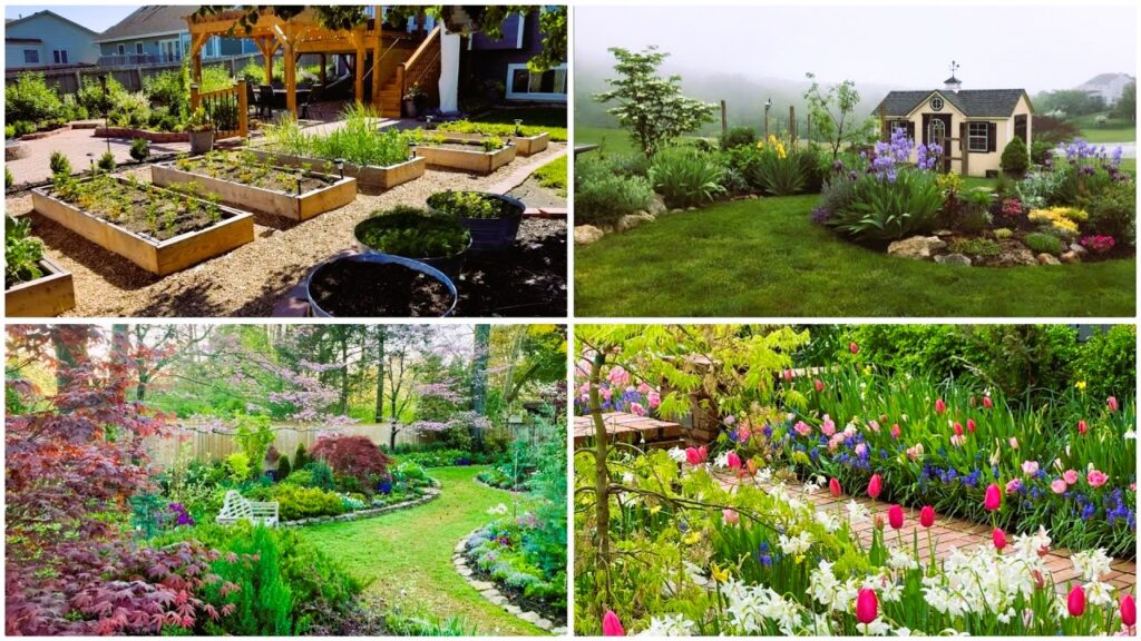 Garden with Proper Care