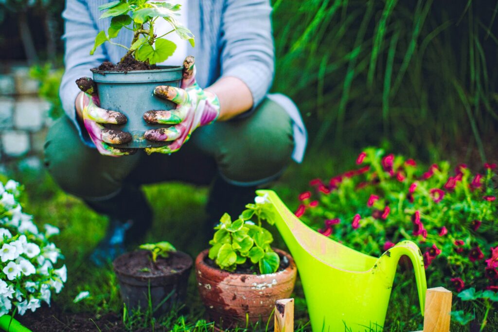 proud gardener